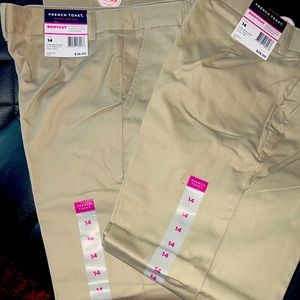 Uniform Bootcut Pants